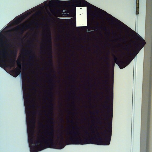NEW NIKE Dri-FIT TRAINING "Legend Crew Tee" MEN'S MAROON T-SHIRT XL 727982-669 - Picture 7 of 7